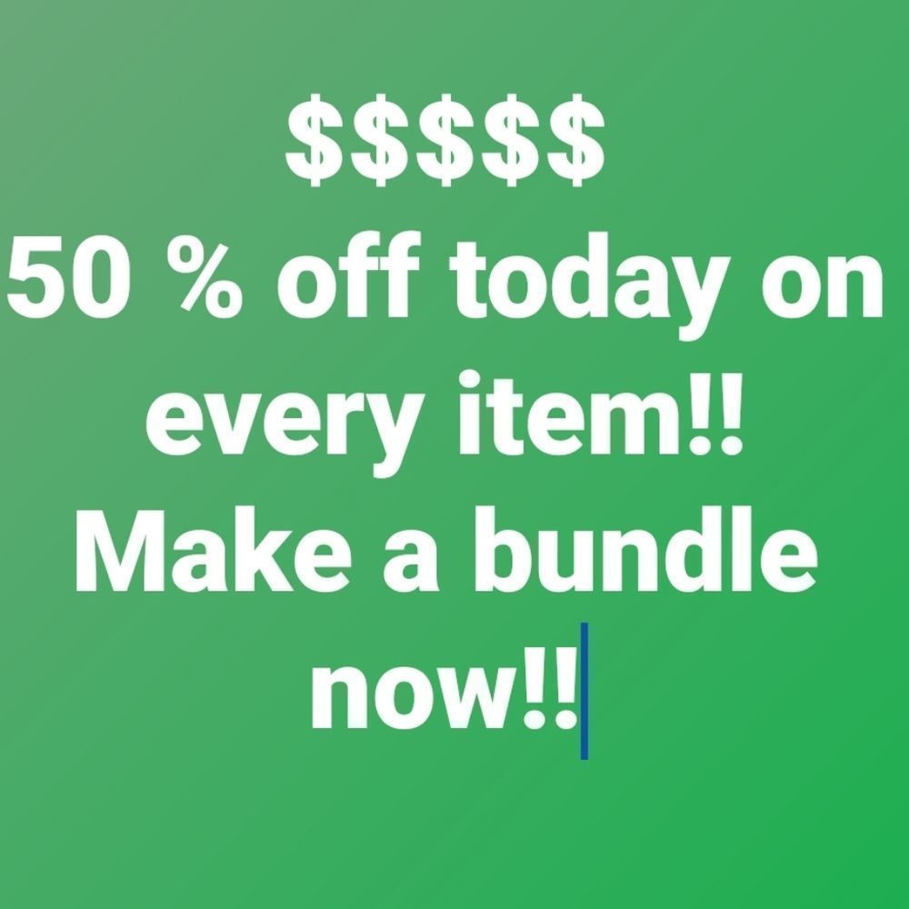 CLOSET CLEANING CLEARANCE SALE!!  MAKE ME AN OFFER!!